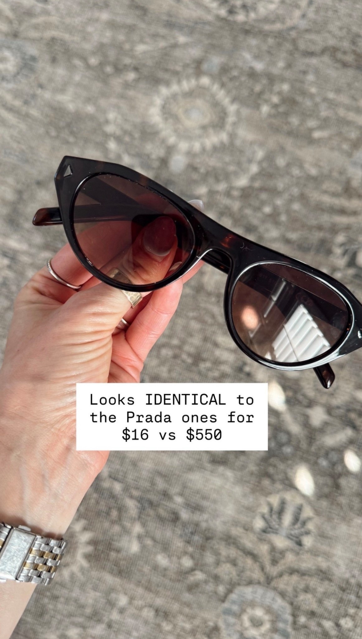 🤍 Seriously…… I’ll take the $16 duuuuupe vs the $550 Prada sunglasses 😎🫣🙌🏼🤭

#LTKgrwm #LTKmomlife #LTKSwim