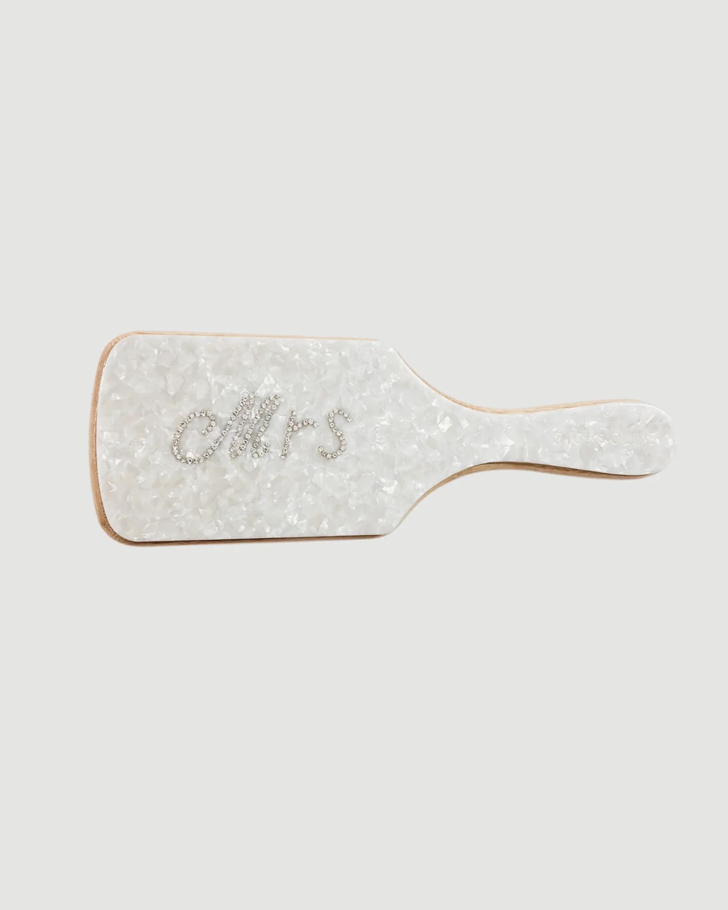Mrs Diamanté Paddle Hair Brush | Gigi & Olive