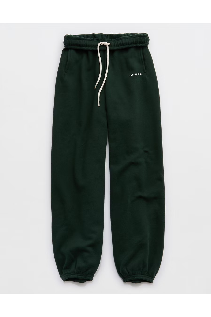 OFFLINE By Aerie Cloud Fleece Baggy Jogger Women's Mystical Green XXS | Aerie