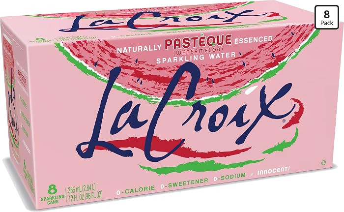 La Croix Sparkling Water, Pasteque (Watermelon), 12 Fl Oz (pack of 8) | Amazon (US)
