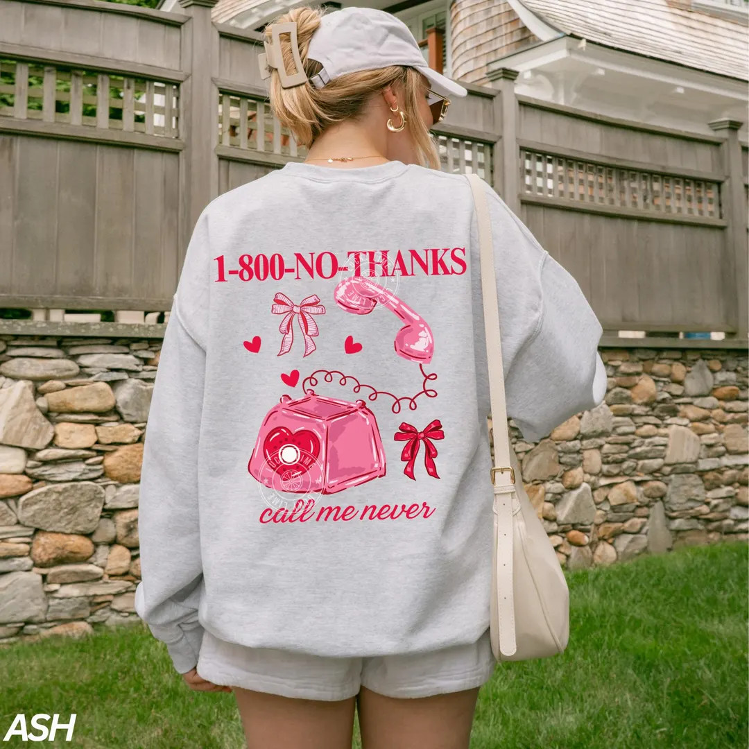 Funny Anti-Valentine's Day Sweatshirt, Galentine's Party Shirt, Breakup Gift for Friend, Funny Va... | Etsy (US)