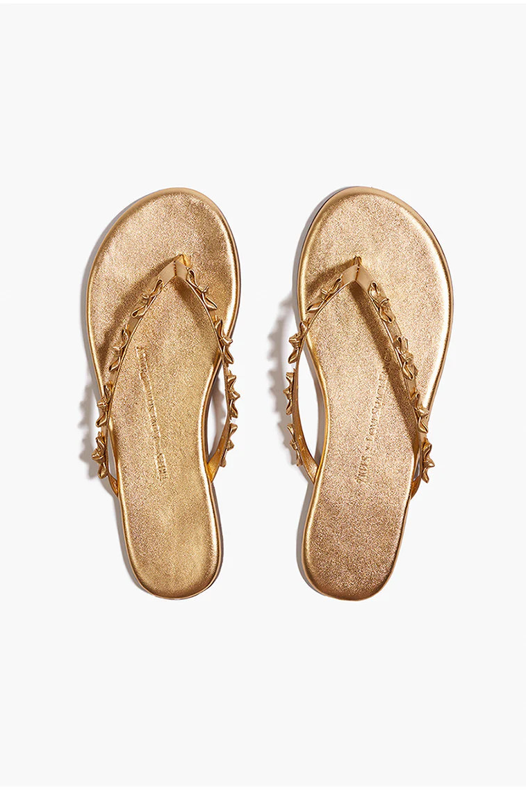LoveShackFancy x Tkees Mini Bow Sandals | LoveShackFancy