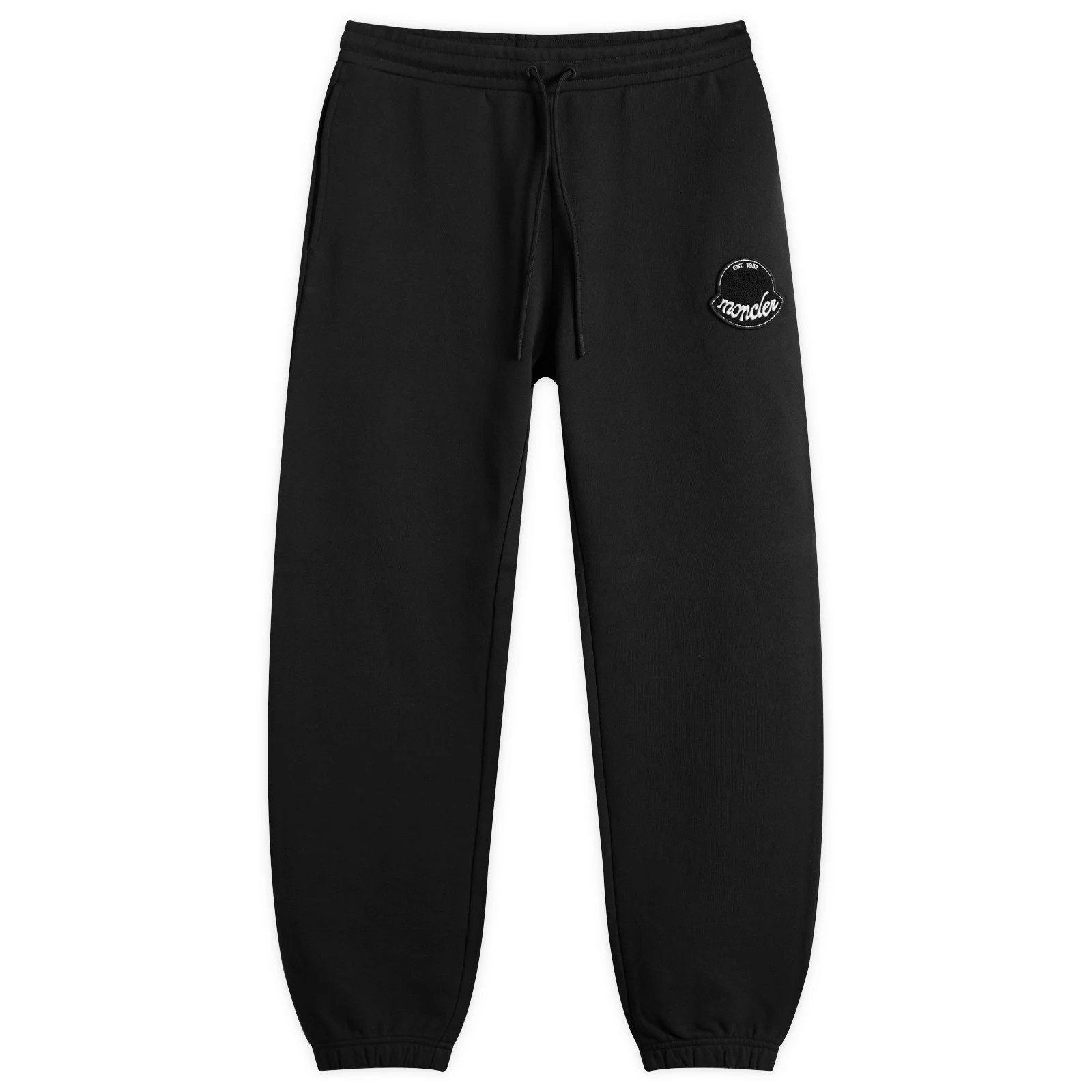 Moncler Men's Logo Sweatpants in Black, Size XX-Large | END. Clothing
