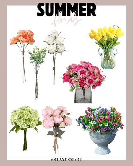 These faux florals are perfect for summer !☀️💐

Summer flowers - faux florals - amazon finds - summer must have - flowers - summer decor 

#LTKSeasonal