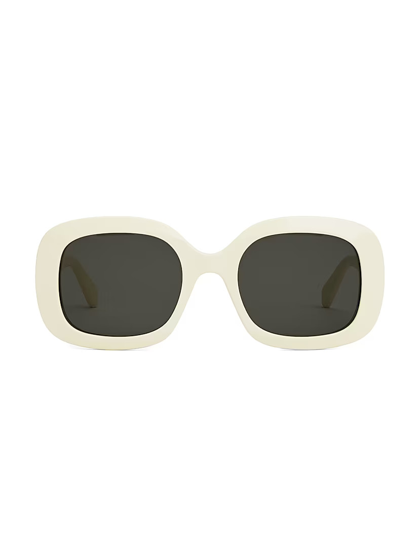 Triomphe 53MM Square Sunglasses | Saks Fifth Avenue
