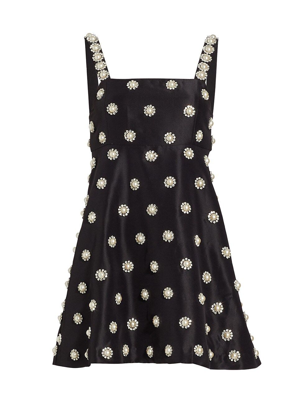 Women's Athene Embellished Minidress - Black Pearl - Size 2 | Saks Fifth Avenue