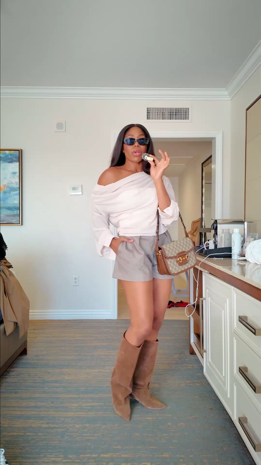 Under $100 fall outfit + boots are 30% off at Macys! 

fall outfit inspo, Newport Beach outfit, neutral fall look, elevated casual style, brown suede boots, effortless fall fashion, chic lunch outfit, west coast style, travel outfit ideas, fall neutrals, minimal chic

#LTKSaleAlert #LTKStyleTip #LTKFindsUnder100