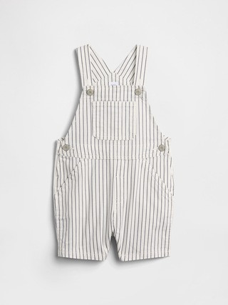 Baby Stripe Shortalls | Gap Factory