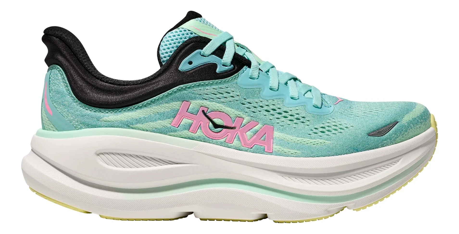 Women's HOKA Bondi 9 - Blue Spark / Mint, Size: 9.5, Wide | Footwear - Road Runner Sports | Road Runner Sports