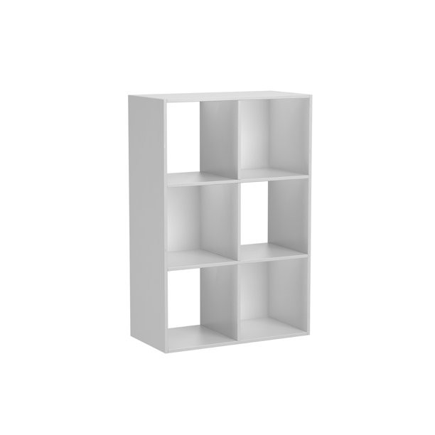 Mainstays 6 Cube Storage Organizer, White | Walmart (US)