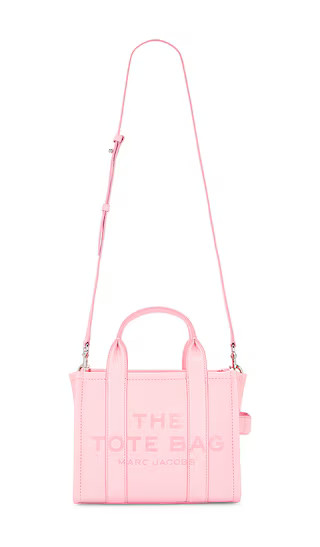 Marc Jacobs The Leather Small Tote Bag in Pink. | Revolve Clothing (Global)