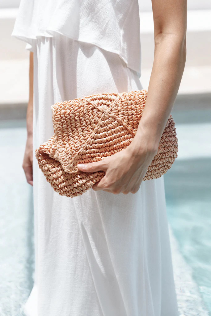Isabel Woven Bag - Natural | Petal & Pup (US)