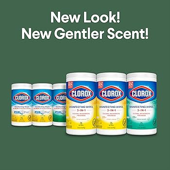 Amazon.com: Clorox Disinfecting Wipes for Allergy Season, Bleach-Free, Multi-Surface Cleaner, Ant... | Amazon (US)