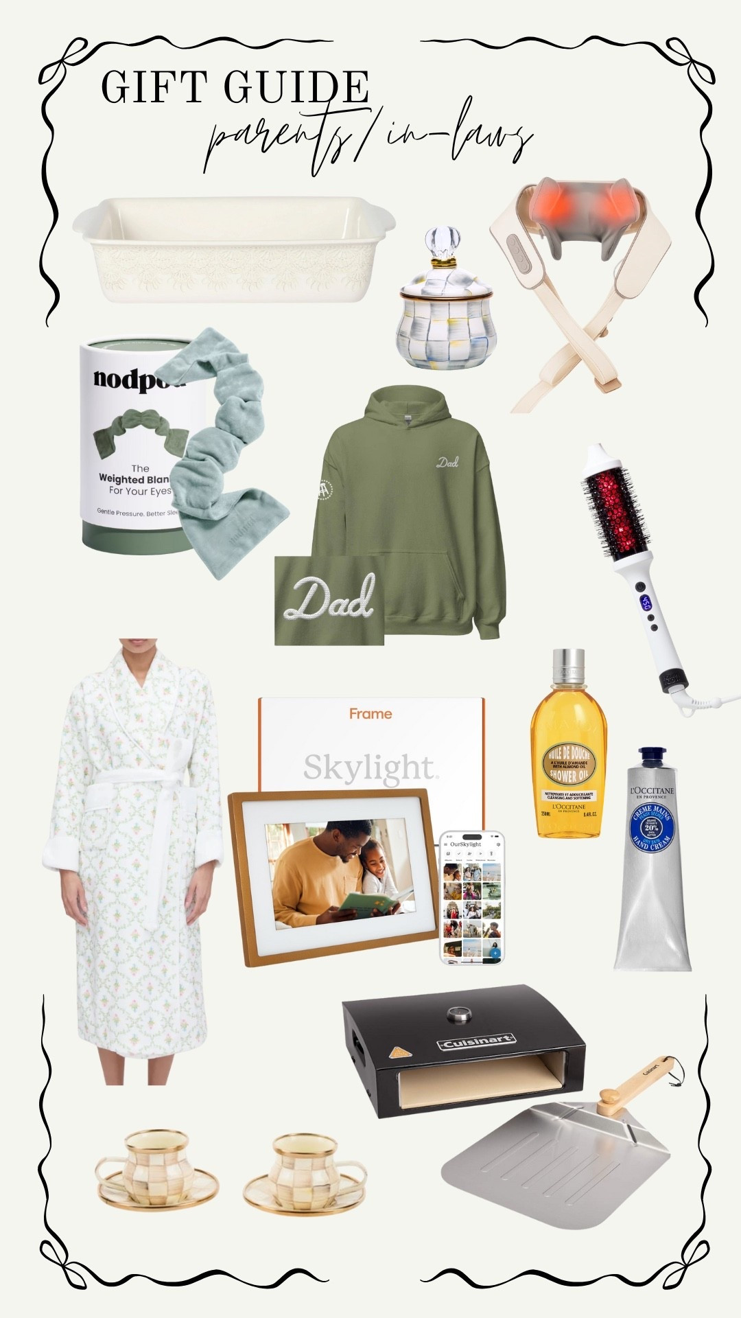 gifts for parents and in laws! Cool gadgets, self care items, and practical elevated finds that they will love 🤍

#LTKGiftGuide #LTKHoliday #LTKFamily