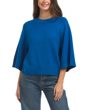 Wide Raglan Sleeve Sweater | TJ Maxx