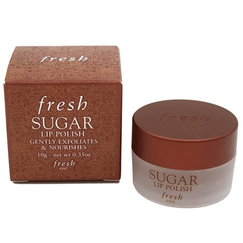 Fresh Sugar Lip Polish Exfoliator - Gentle Exfoliating Scrub Lip Care, Natural Exfoliation Treatment for Rough and Dry Lips | Amazon (US)