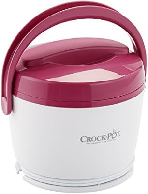 Crock-Pot SCCPLC200-PK SCCPLC200PK-NP Lunch Crock Food Warmer, Pink, 20oz, | Amazon (US)