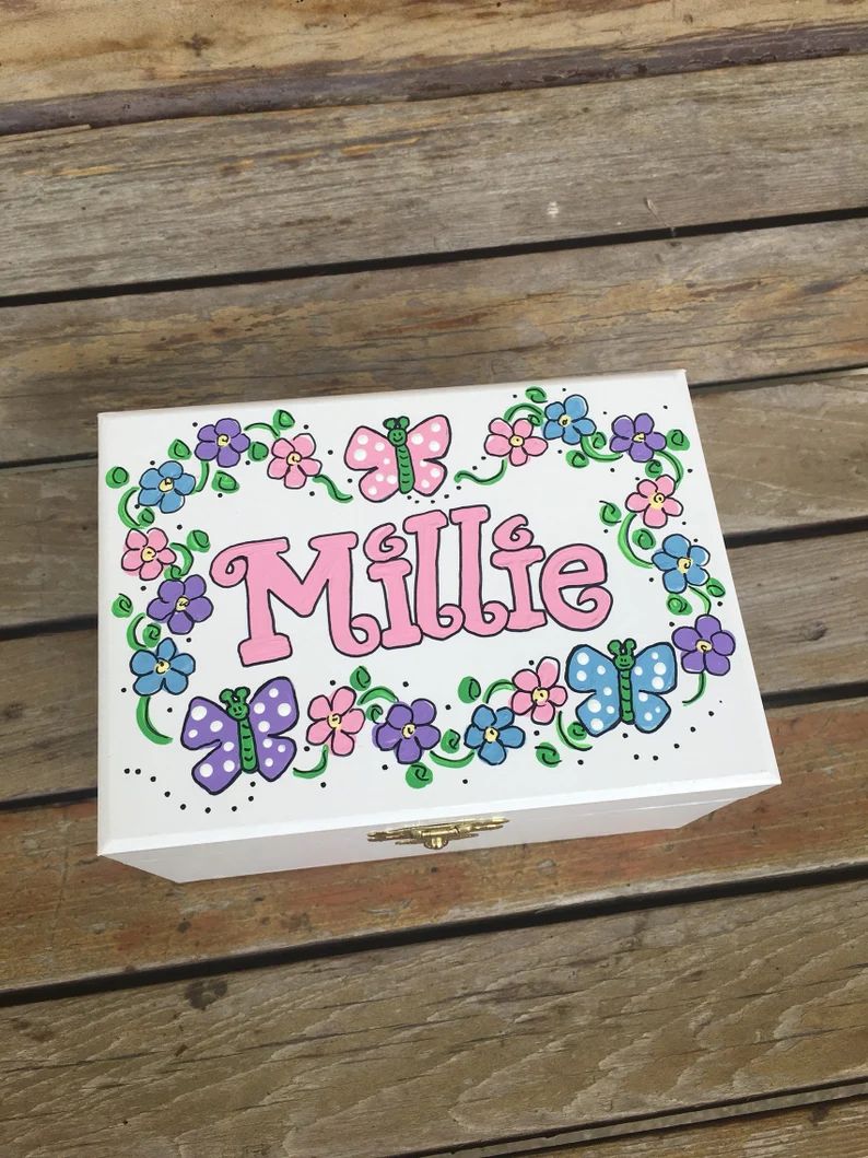 Personalized Jewelry Box With Dancing Ballerina - Etsy | Etsy (US)