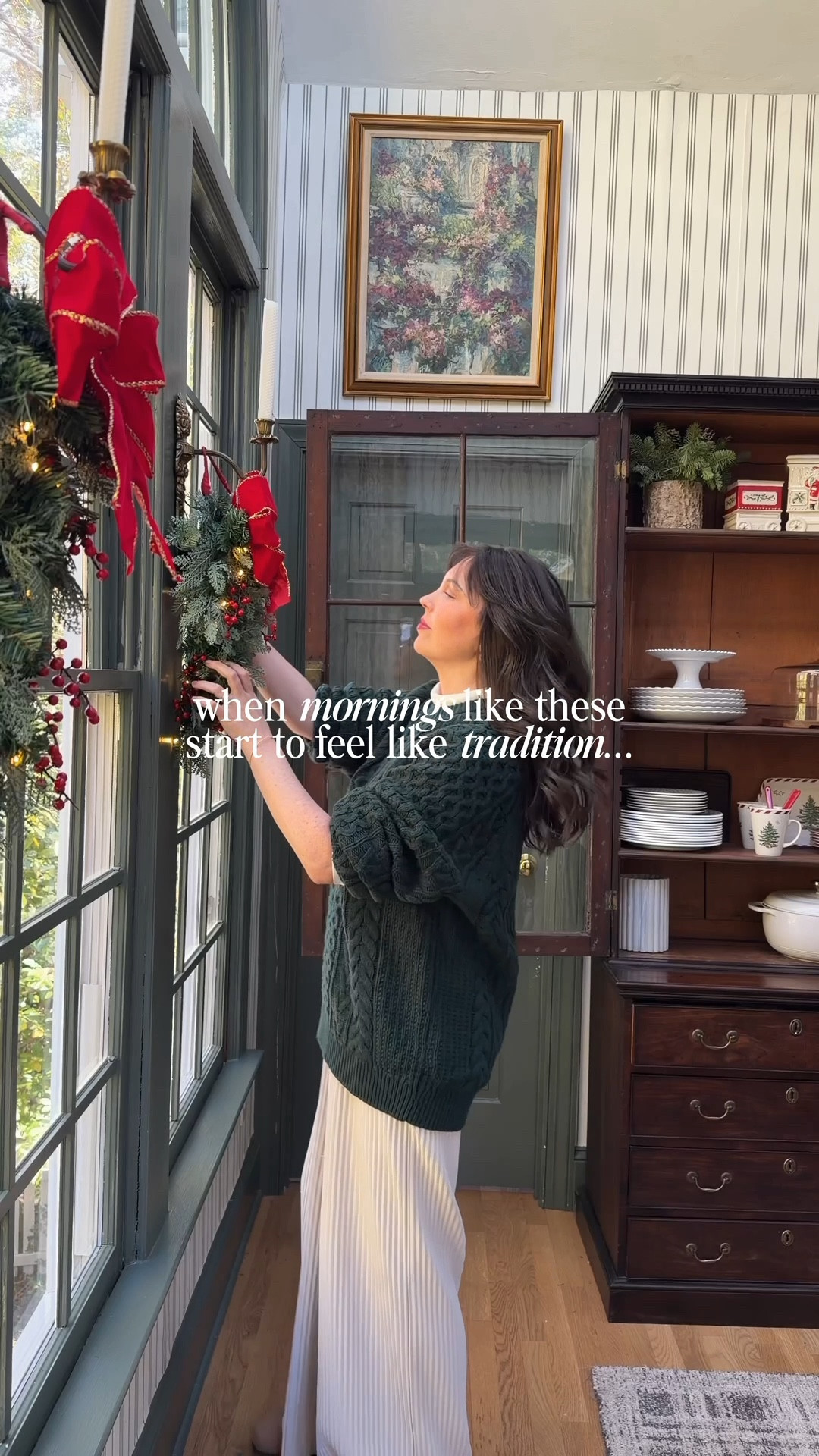 Every year we pull out our favorite holiday dishes from @birchlane… the ones that instantly make the table feel special and a little nostalgic. Saturday morning pancakes have become a simple family tradition but feel extra cozy this time of year! #BirchLanePartner #MyBirchLane