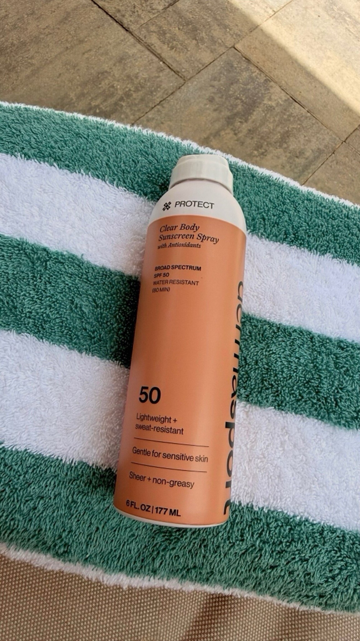 I haven’t gotten many pool days this summer with all of the rain, so TBH, this is the first time I’ve worn a full body of sunscreen all summer long. But this one feels SO nice!

Dermasport Clear Body SPF 50 feels more like skincare than a spray-on sunscreen. It goes on clear, feels lightweight and non-greasy, and even after washing it off, my skin still felt soft and hydrated. It’s also fragrance-free and water + sweat resistant for up to 80 minutes.

I’ll definitely be stocking up on this one! ☀️

Shop it here ↓

#LTKbeauty #LTKsummer #sunscreen #SPF50 #summerbeauty