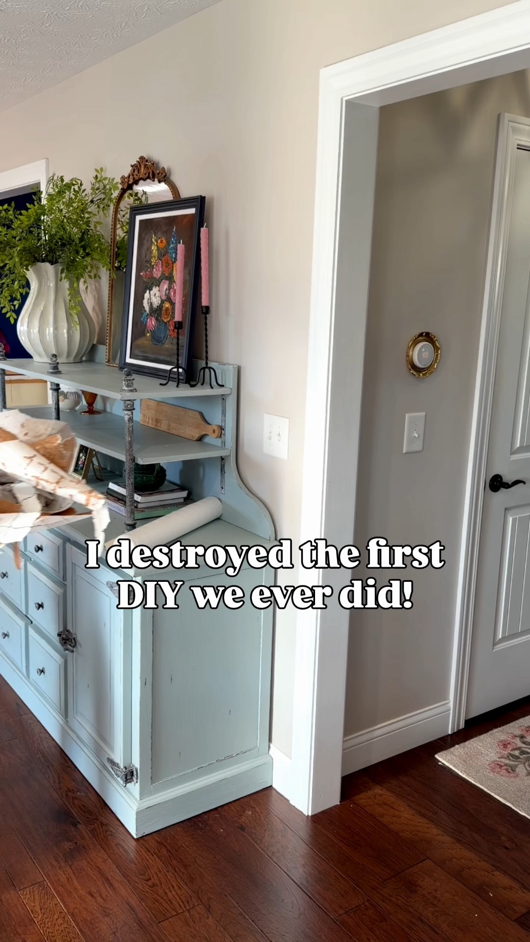 Easy kitchen DIY! This beadboard wallpaper is so easy to install & it’s paintable!

#LTKHome