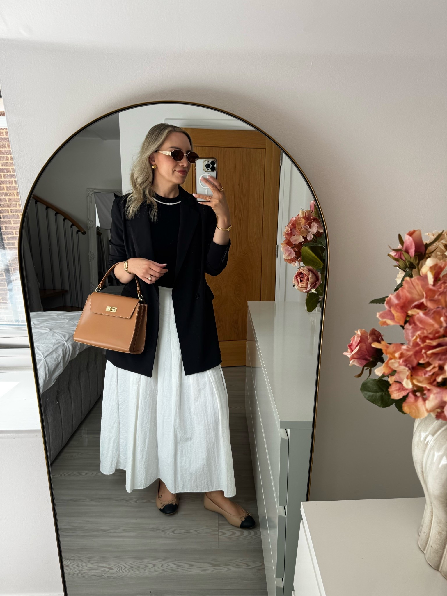 Spring/summer workwear idea 🖤🤍

#LTKworkwear #LTKspring #LTKsummer