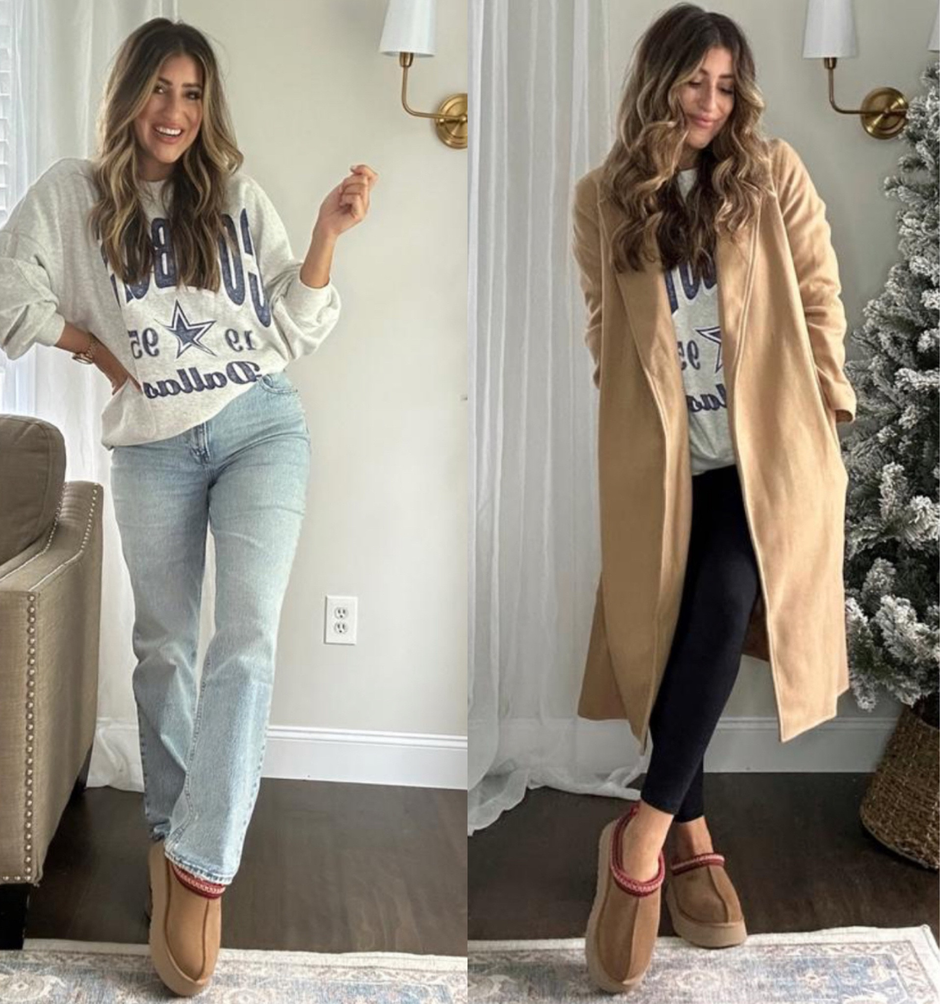 The softest sweatshirt! All NFL teams available! Wearing a med. Tap photos below to shop and follow for more! Xx

#LTKstyletip #LTKfindsunder100 #LTKSeasonal