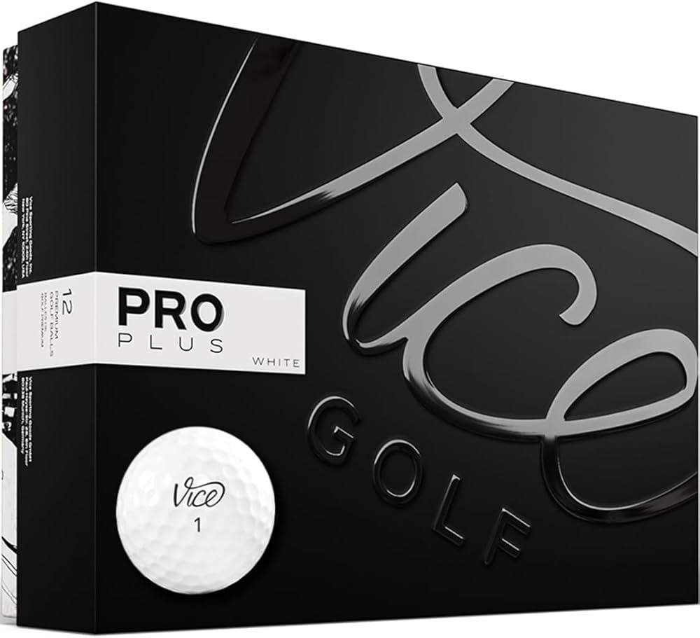 VICE Golf Pro Plus White Golf Balls | Amazon (US)