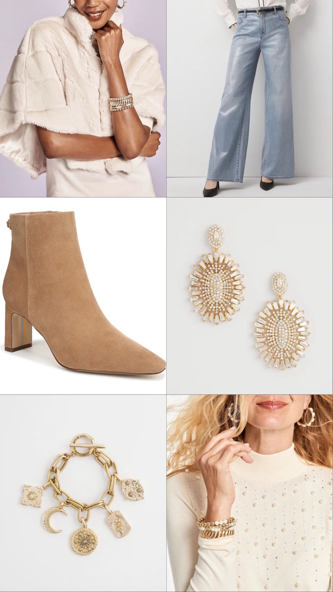 This HOLIDAY look is stunning…. the faux fur cape is ADORABLE!! All ON SALE!!!!!

#LTKHoliday #LTKOver40 #LTKootd