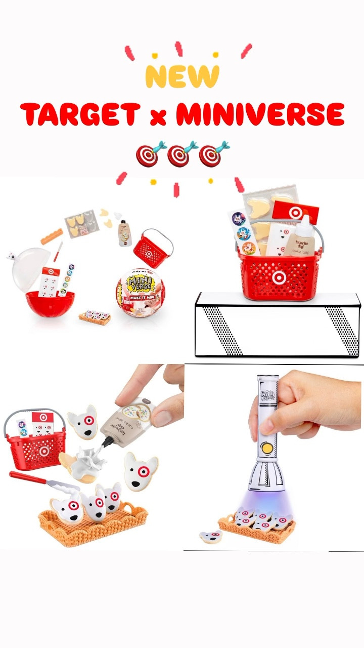 😱😱😱 Oh my MINIVERSE!! 😱😱😱

This new Target collab is now on the website and you can sign up for stock notifications NOW!  I can honestly tell you these will be in my daughter’s stocking for the holidays so she and I can create them together! 😂  

“Each ball comes with realistic mini ingredients from your favorite Target brands (such as Favorite Day™, Market Pantry, and Good & Gather) to make your own mini replicas of your delicious snacks and treats, including Bullseye Cookies, Lava Cakes, and Lobster Ravioli! Each package is a SURPRISE so you won’t know which mini you have until you unbox it!” - Target 🎯

* Miniverse - $9.99


#target #targetstyle #targetfinds #toys #gift #lifestyle #reelitfeelit #music #trend  #giftideas #love #instadaily #cute #new #instamood #igdaily
#bullseye #targetrun #viral #viralvideos #reels #reelsinstagram #trending #trendingreels #explore #exploremore #explorepage #foryou #foryoupage #fyp


#LTKGiftGuide #LTKFamily #LTKKids