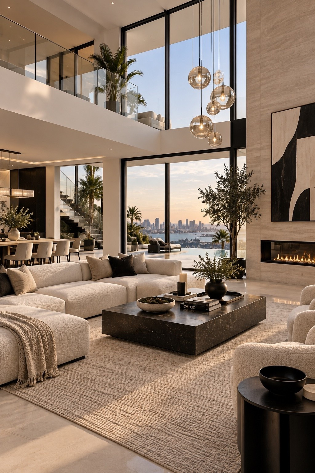 Shop This Room ✨ Shop the full look through my LTK — furniture, lighting, décor and similar finds are linked below. Create a sophisticated luxury living room with warm neutrals, creamy textures, natural stone and dramatic floor-to-ceiling windows. This open-concept, double-height space blends organic modern style with elevated resort-inspired design.

#LivingRoom #LivingRoomIdeas #LivingRoomInspo #LivingRoomDecor #LuxuryLivingRoom #ModernLivingRoom #OrganicModern #OrganicModernStyle #LuxuryInteriors #LuxuryHome #DreamHome #ModernLuxury #InteriorDesign #InteriorInspo #HomeDecor #HomeInspo #WarmNeutralDecor #NeutralInteriors #QuietLuxury #ModernHome #DesignerInspired #InteriorStyling #DecorInspo #LuxuryDecor #OpenConceptLiving #DoubleHeightLivingRoom #CaliforniaModern #ModernVilla #LTKHome #LTKFinds #ShopLTK #LTKStyleTip #HomeFinds #AmazonHome #2026Interiors #InteriorTrends2026