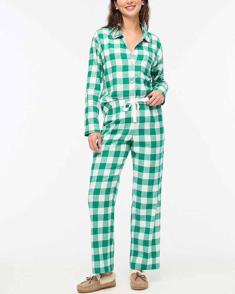 Flannel pajama set | J.Crew Factory