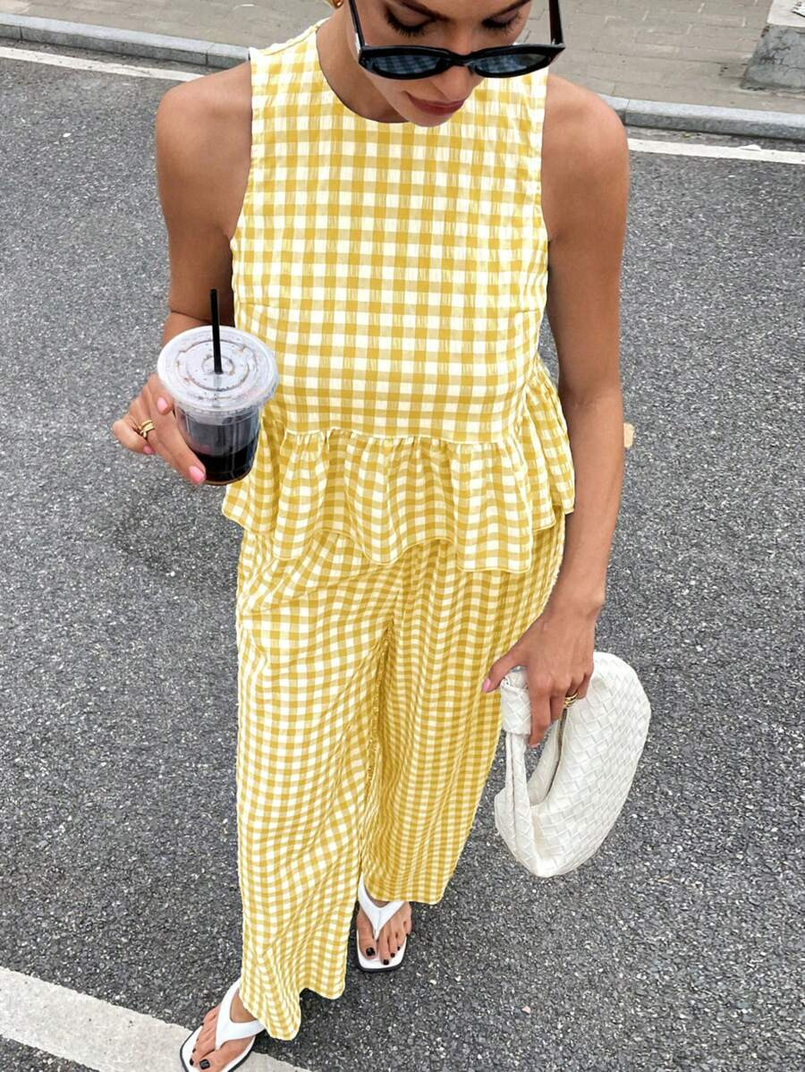 Siren Gaze Women Two Pieces Outfits For Daily Wear Island Vacation Outfits Women Summer Clothing ... | SHEIN