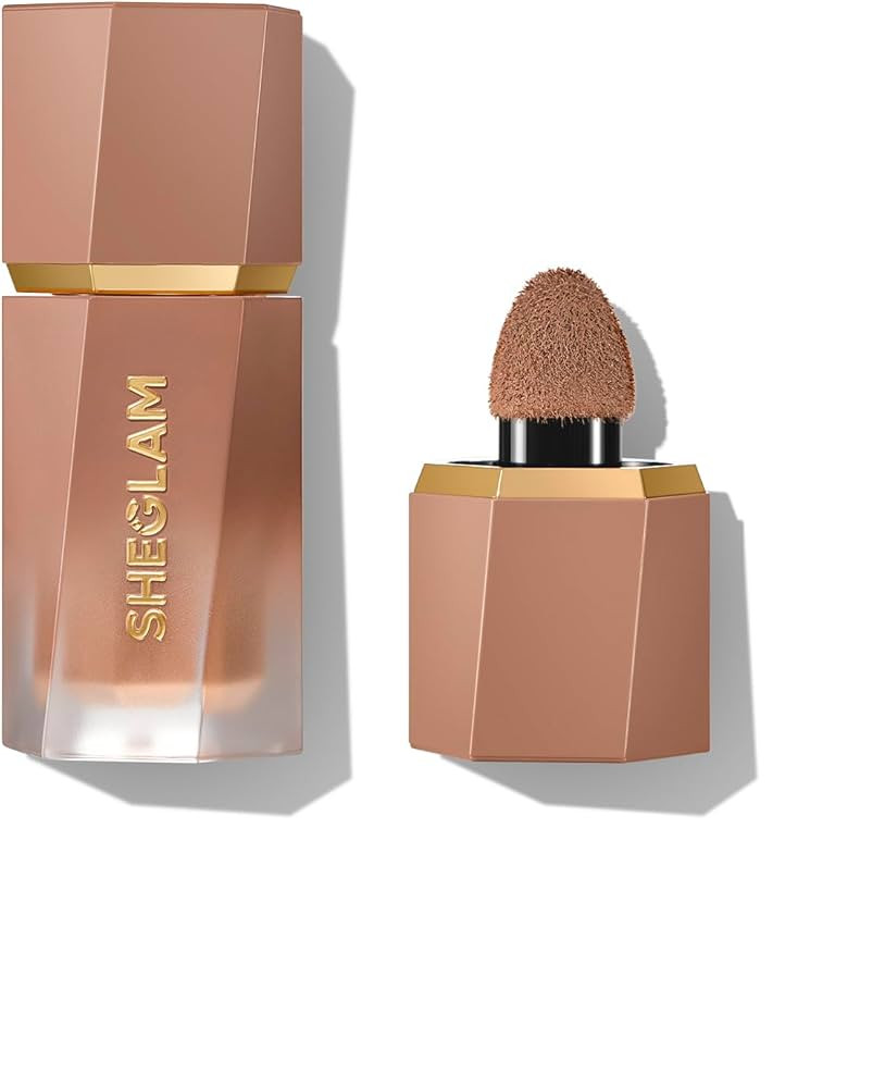 SHEGLAM Sun Sculpt Cool Toned Liquid Contour Stick Long Lasting Cream Matte Bronzer Makeup - Gold... | Amazon (US)