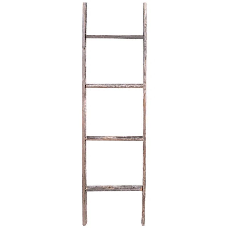 https://www.wayfair.com/Rustic-Decor-Rustic-Wood-12-W-x-48-H-Decorative-Ladder-RDCR1001.html | Wayfair North America