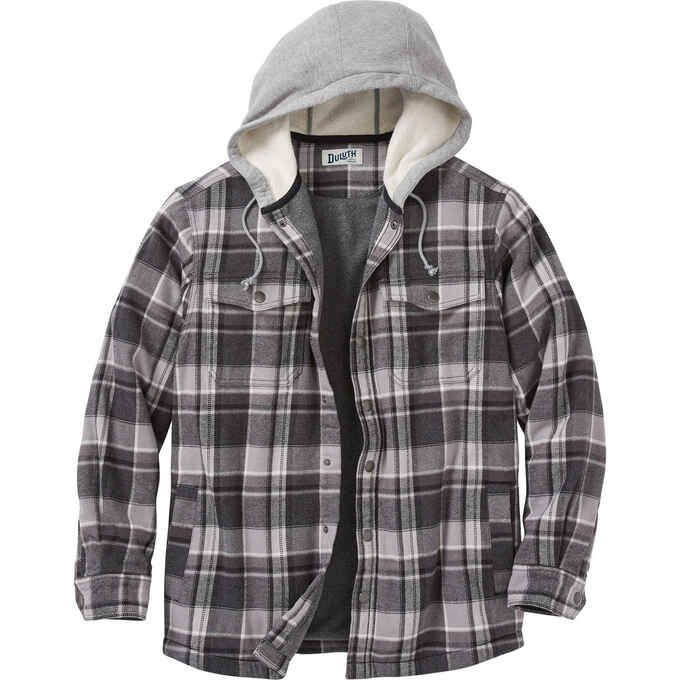 Men's Flapjack Relaxed Fit Hooded Shirt Jac | Duluth Trading Company