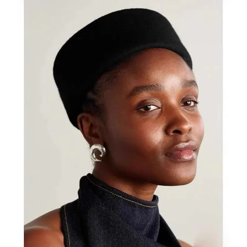 Pillbox Hat 100% Wool | Etsy (US)