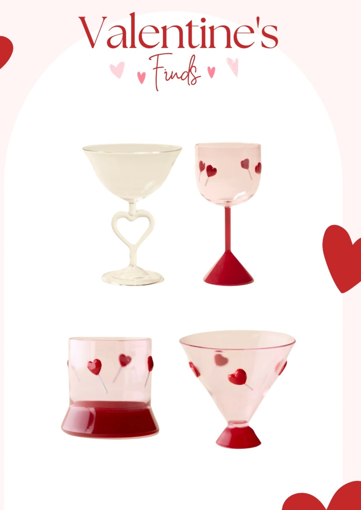 Valentine’s glass, urban outfitters, heart lollipops glass

#LTKHome #LTKValentine