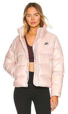 Nike NSW City Jacket in Pink Oxford from Revolve.com | Revolve Clothing (Global)