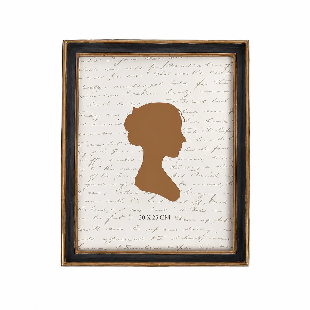 Aoibox  8x10 Inch Vintage Ornate Photo Frame with Glass Front Black and Gold Trim for Tabletop or Wall Display | Lowe's