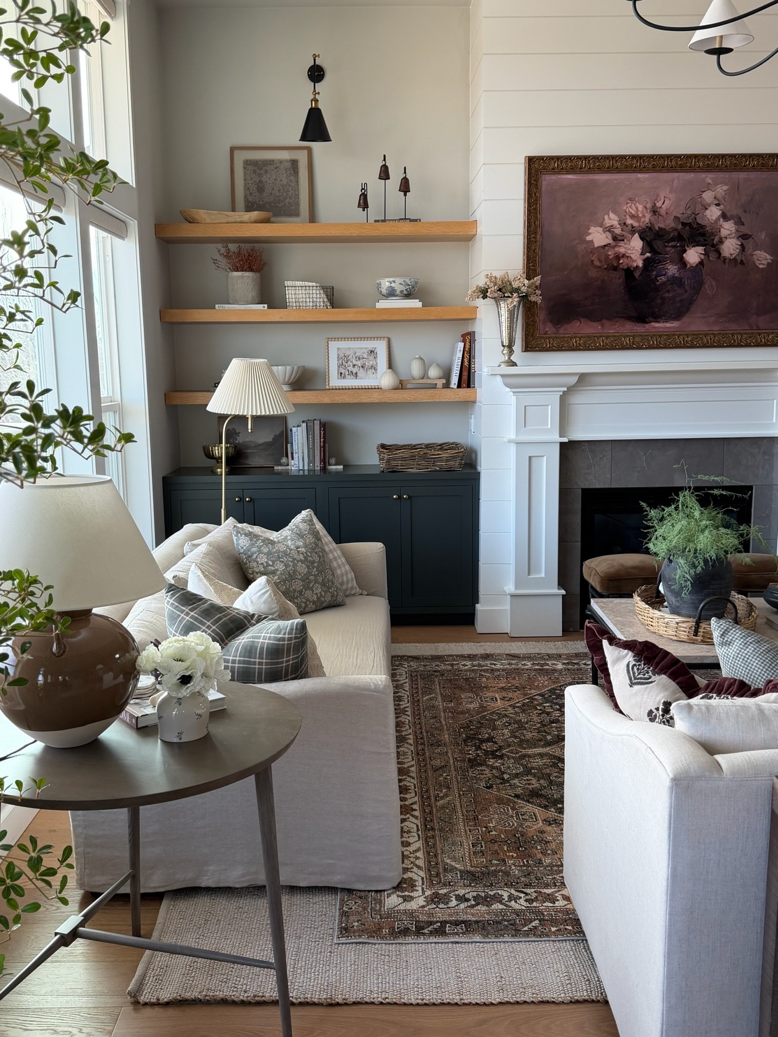 Who says you can’t add warmth and moodiness to your home in the spring?! I love the apricot/olive tones throughout this new rug from Joon Loloi! It’s cloudpile which is my favorite—warm, soft, and so cozy. We have the 8’6” x 11’6” over a 10’x14’ jute rug! 

#LTKHome