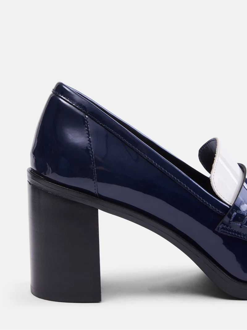 Free Assembly Women's Heeled Loafers | Walmart (US)