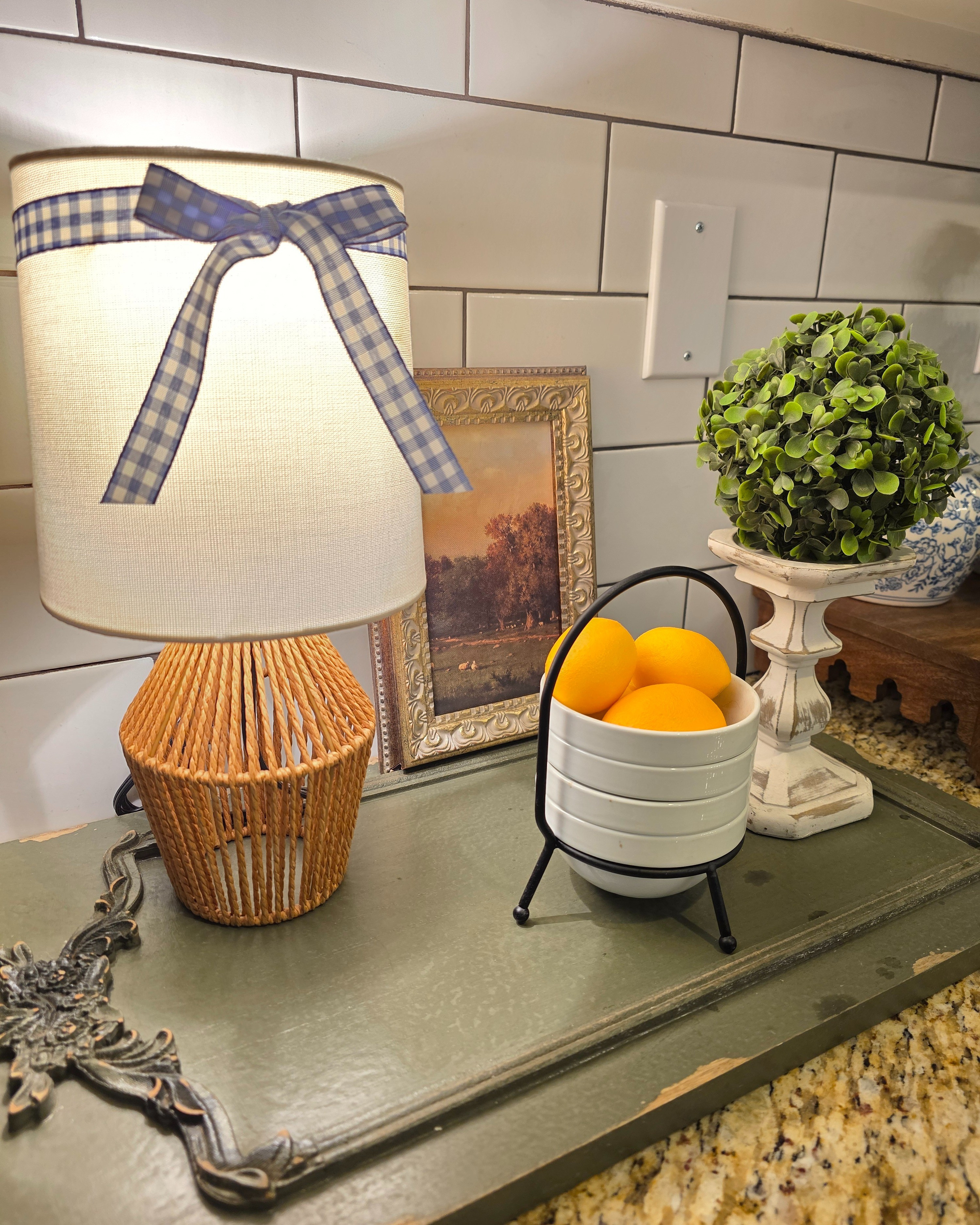 Cute little lamp perfect for kitchen counter tops.Kitchen countersMini lampKitchen lampCottage kitchen Spring decor

#LTKHome