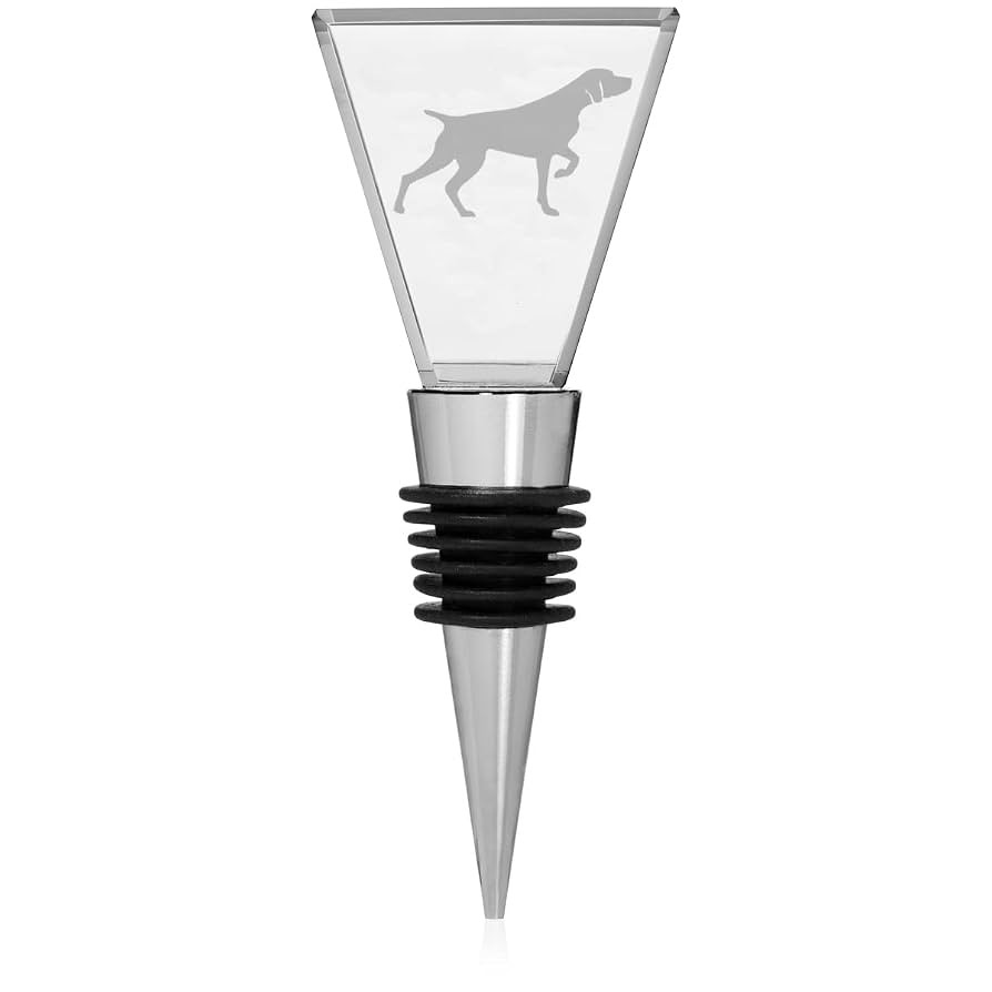 Crystal Wine and Beverage Bottle Stopper German Shorthaired Pointer | Amazon (US)