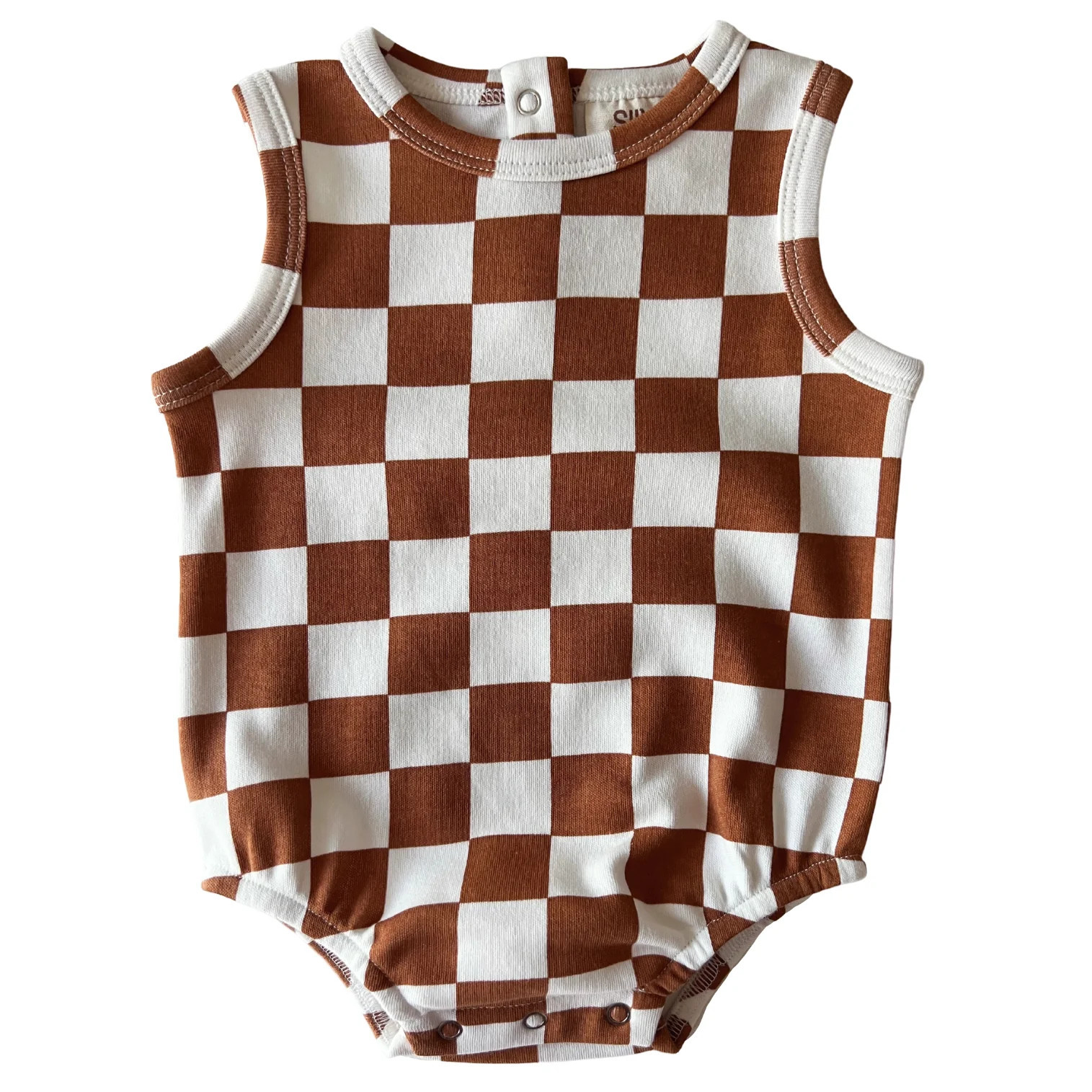 Stracciatella Checkerboard / Organic Dune Bubble | SpearmintLOVE