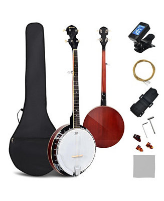 5-String Geared Tunable Banjo with case | Macy's