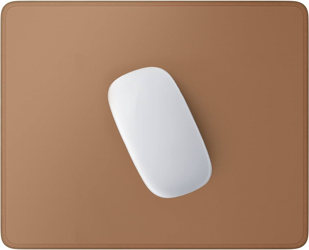 Hsurbtra Mouse Pad, Premium-Textured Square Mousepad 10.2 x 8.3 Inch, Stitched Edge Anti-Slip Wat... | Amazon (US)