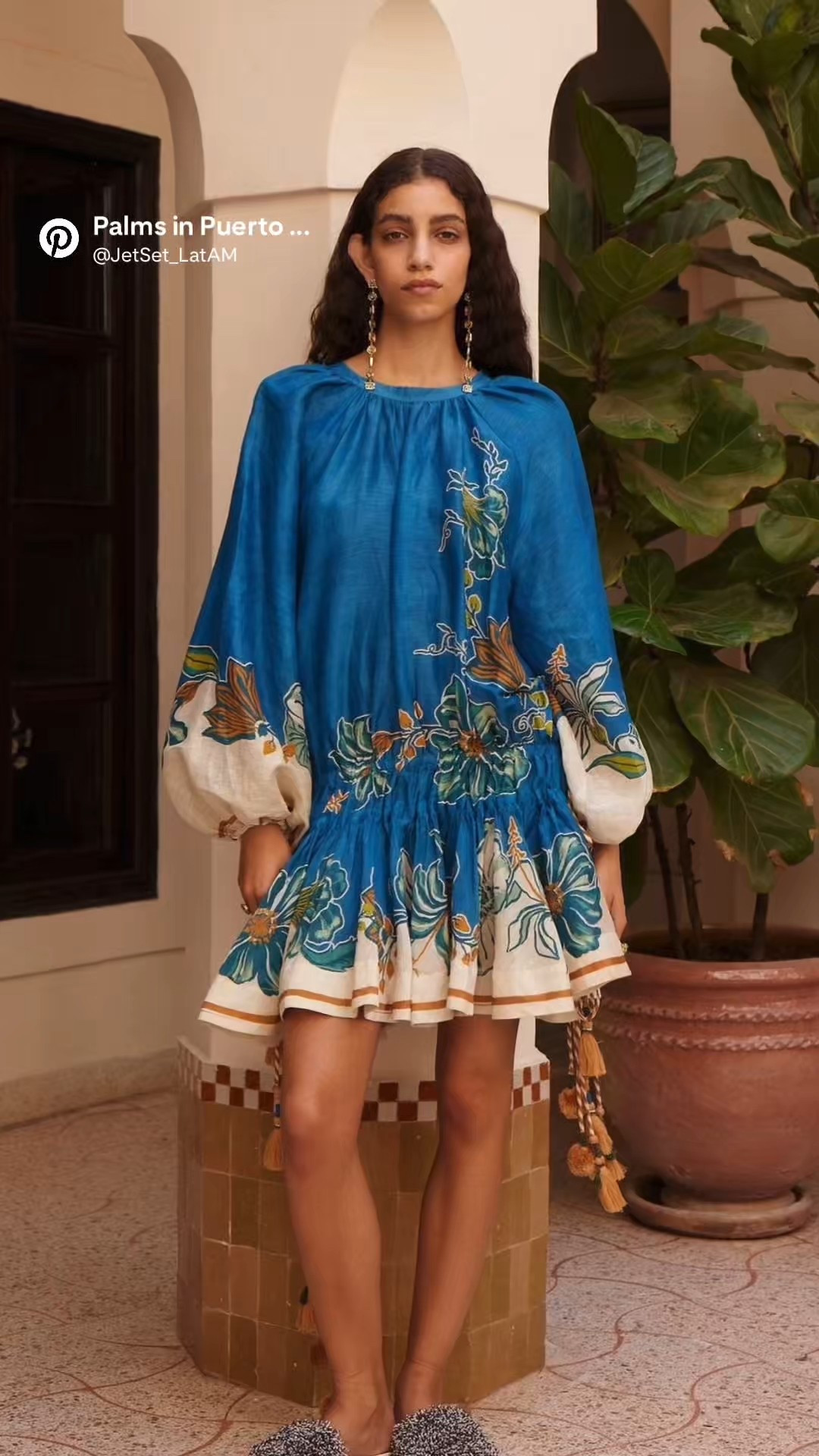The mini version that still feels polished.
The Luda Mini Dress by Alemais blends an easy, relaxed silhouette with statement florals and thoughtful details—voluminous sleeves, a softly gathered neckline, and playful tassel ties that move beautifully as you walk. The blue-and-ivory palette feels coastal and artistic, making it ideal for warm cities, resort days, and elevated casual evenings.

This is the kind of dress you throw on once and instantly feel styled—perfect with flat sandals by day or heels and gold jewelry after sunset.


#LTKSeasonal #LTKTravel #LTKootd