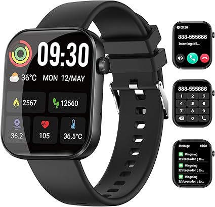 Smart Watch(Answer/Make Call),1.90" HD Smart Watches for Men Women, Activity Trackers and Smartwa... | Amazon (US)