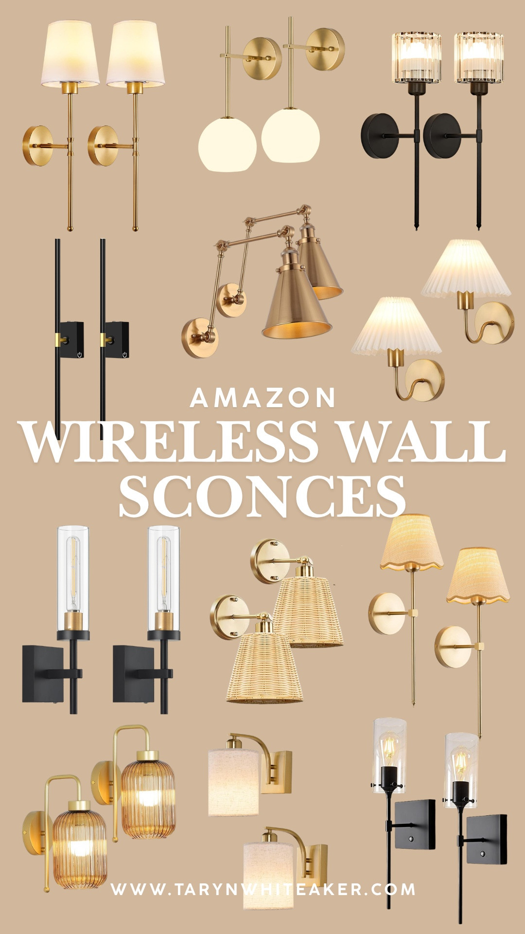 If you’ve been wanting to add lighting without dealing with wiring or an electrician, these Amazon wireless wall sconces are such an easy upgrade. They instantly make a space feel more custom and cozy while still being renter friendly and budget friendly. I rounded up so many good options from modern to coastal to classic styles, and honestly there are several I’m tempted to order myself. Perfect for bedrooms, hallways, bathrooms, reading nooks, or anywhere you need a little extra warmth and character. Everything is linked directly in the image.

#LTKSeasonal #LTKHome